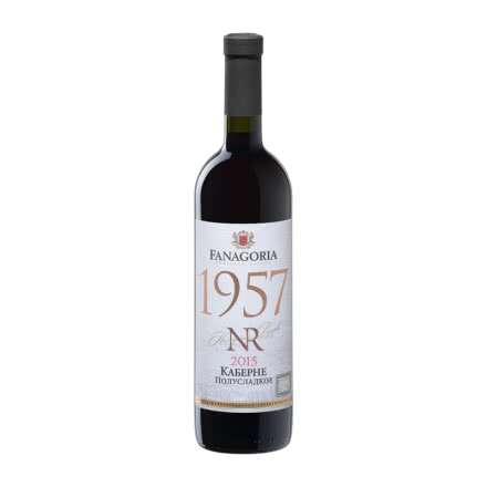 俄罗斯法纳戈里亚牌1957赤霞珠红葡萄酒（半甜型）750ml