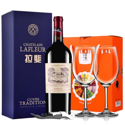 拉斐香榭城堡干红葡萄酒法国进口红酒AOP级单支装750ml