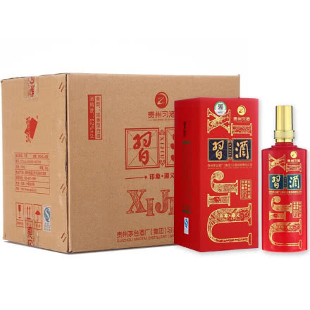 52°贵州习酒印象遵义500ML*6瓶整箱装