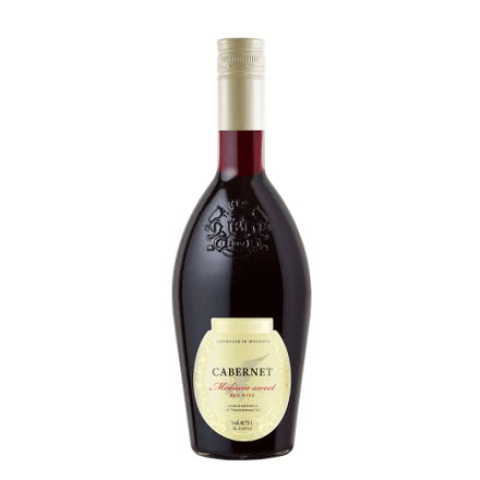 波斯塔瓦(Bostavan) 摩尔多瓦原瓶进口红酒 赤霞珠半甜干红葡萄酒750ml 支单
