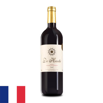 12.5°法国奥德干红葡萄酒750ml
