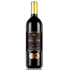 法国红酒（原瓶进口）波尔多法定产区圣斯塔菲干红葡萄酒750ml