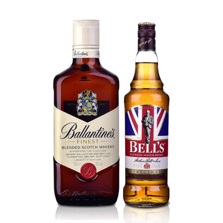 英国调配型苏格兰威士忌（百龄坛+金铃喜乐）组合
