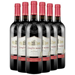 法国原酒进口红酒 波尔多传奇赤霞珠干红葡萄酒750ml*6瓶
