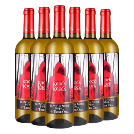 11.5°DO级红酒小红帽干白葡萄酒 西班牙进口红酒750ml*6瓶