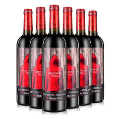 【迈克】西班牙原瓶进口红酒 奥兰小红帽 半甜红葡萄酒整箱750ml*6