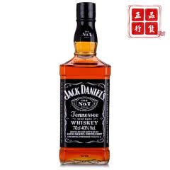 40°美国（Jack Daniel`s）杰克丹尼田纳西州威士忌黑标进口洋酒700ml