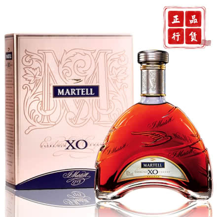 40度法国马爹利（Martell） 洋酒 XO 干邑 白兰地 700ml 原装进口烈酒
