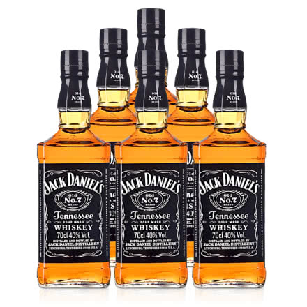 40°美国杰克丹尼700ml Jack Daniels*6