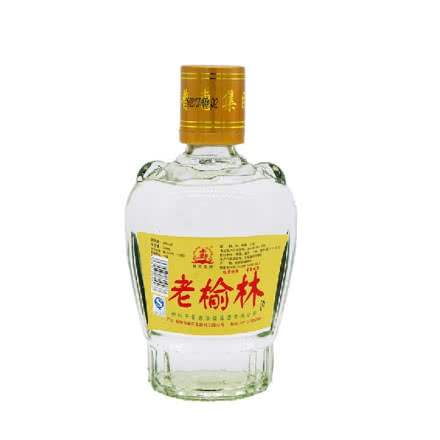 老榆林酒高度浓香型白酒240mL固态法酿造粮食酒陕西特产45度单支装裸瓶