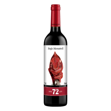 西班牙奥兰变色龙72慕合怀特干红葡萄酒750ml