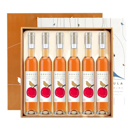慕拉 山楂冰葡萄酒甜型红酒礼盒装375ml*6