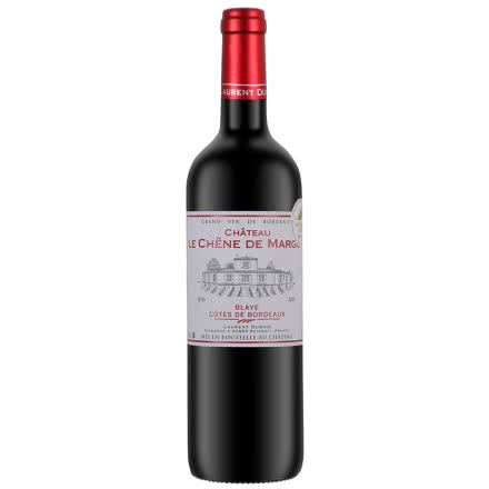 法国原瓶进口 波尔多城堡级AOC 玛格橡树梅洛赤霞珠干红葡萄酒750ml